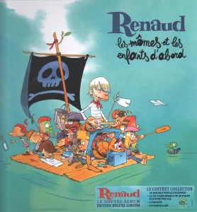 Le coffret contient : 
le double vinyle, le CD livret disque collector,
4 lithographies et le porte clé par Zep (même référence que le vinyle précédant). 
Là, s'arrête le contenu du coffret vendu dans le commerce,
en commandant chez "Fan Avenue",
il y a une grande litho en plus.