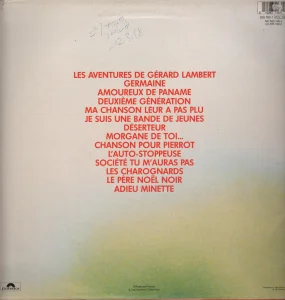 835 163-1 POL 269 (avec code-barres imprimé), 
MONTREUIL OFFSET IMPRIME EN FRANCE 
(en bas à droite verticalement).