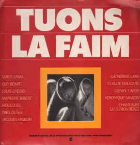 1986, 
"Tuons la faim", 
centre national de la photographie pour Médecins sans frontières : "Ethiopie".
MLGD 30 055 PM 918.
