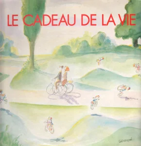 1992, 
"Le cadeau de la vie 4", 
association pour la recherche sur le cancer - UNESCO (La poste), 
Renaud : "P'tit voleur".  
PLL 01.