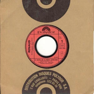 1977, 
"Le blues de la porte d'Orléans / Laisse béton", 
2814 069.