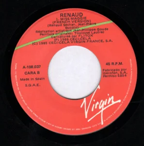 La plage B du label.