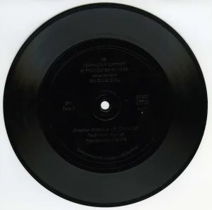 F8, Jean-Loup Lafont et Françoise Rivière vous parlent du Club Dial (vinyle noir).