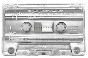 Transparente, avec numéro de face à gauche, Made in Germany.