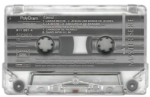 Transparente, liseré blanc, Made in the Netherland.