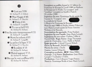 Écriture tranche, pas de RDI.