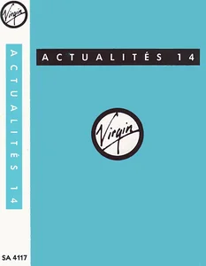 1989,
"Virgin, actualités 14",
Renaud : "Me jette pas",
SA 4117.