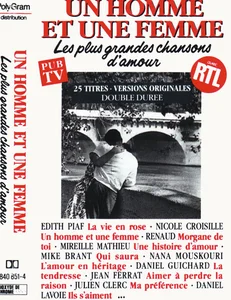 1990,
"Un homme et une femme",
Renaud : "Morgane de toi",
840 851-4 PY 587.