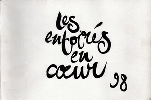 1998,
"Les Enfoirés en coeur 98",
24 pages de photos des Enfoirés en coulisses, livret promo.