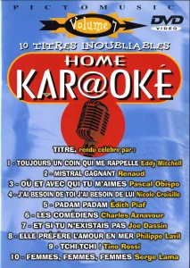 2000,
"Home karaoké volume 7",
Renaud : "Mistral gagnant",
3062497 WAG 404,
Picto Music, Wagram.