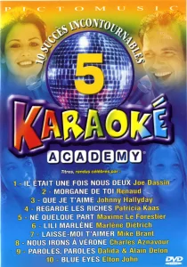 2002,
"Karaoké académy volume 5",
Renaud : "Morgane de toi",
7647307875,
Picto Music, Wagram.