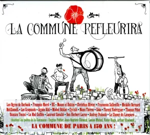2021,
"La commune refleurira",
mot de Renaud à l'intérieur,
COMMU01, Irfan, le recto.