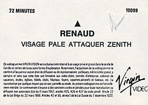 Étiquette premier modèle.