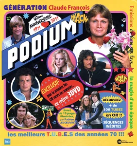 2011,
"Podium génération Claude François, 40E anniversaire",
Renaud : "Adieu Minette" (DVD 2).
Coffret de 3 DVDs format 33 tours, 
EDV69, IN, éditions Montparnasse.