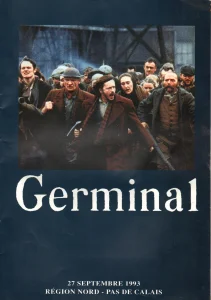 27 septembre 1993,
Programme de la soirée d'avant première du film Germinal,
région Nord-Pas De Calais,
12 pages.