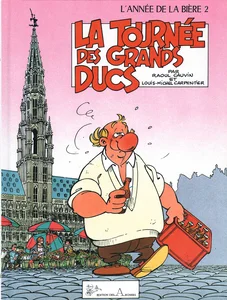 1987,
"La tournée des grands ducs",
Raoul Cauvin et Louis-Michel Carpentier : 
Renaud est dans la BD, version francophone.
Éditions Des Archers.