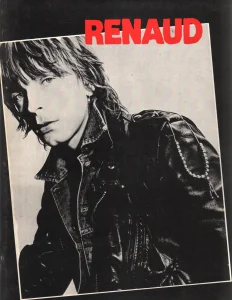 1980, 
"Marche à l'ombre", 
Éditions Chappell S.A.
Version "Renaud" en rouge seul.