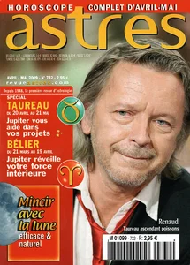 2009,
"Astres N°732",
Renaud : un taureau rebelle,
4 pages.