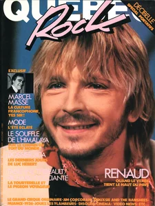 1986,
"Quebec rock N°106",
Renaud, la poésie du camenbert électrique,
4 pages.