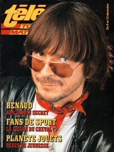 Décembre 1993,
"Télé top matin N°49",
Renaud se ressource, 
1 page.