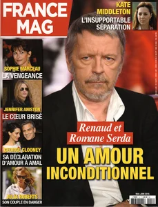 Mai-juin 2016, 
"France mag",
Renaud & Romane Serda, un amour "inconditionnel",
2 pages.