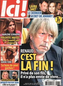 Août-octobre 2019,
"Ici!",
Renaud, il n'a plus envie de vivre,
2 pages.