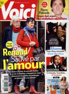 3 au 9 mars 2023,
"Voici N°1839",
Renaud, La vie si rose avec Cerise, 
3 pages.