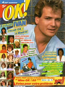 Juin 1985,
"OK! N°491",
Renaud présente Jean-Pierre Bucolo...,
1/2 Page.