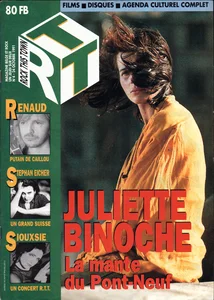 Octobre 1991,
"Rock this town N°4",
putain de cailloux, Renaud,
2 pages.