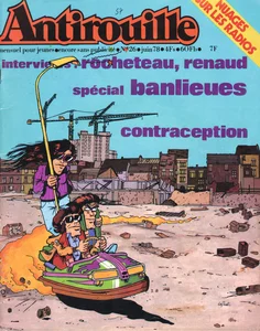 Juin 1978,
"Antirouille N°26",
Renaud sort de son cuir,
2 pages.