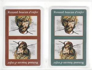 2003,
boucan d'enfer,
le coffret de deux jeux de cartes,
les coins des cartes sont dorés !
vert et marron.