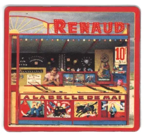 1994,
À la Belle de Mai,
magnet donné à l'achat d'une compilation "The meilleur of Renaud",
version rigide.