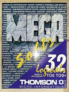 MEGA softs 32 logiciels,
la boîte.