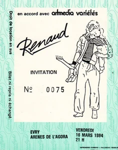 Mars 1984,
Tour 84.