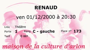 Décembre 2000,
une guitare, un piano et Renaud.