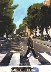 2002, 
Titouan Lamazou,

1) 30 X 40 cm, juste signée.
2) 19 X 25 cm.