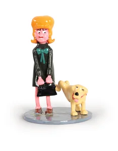 La figurine de 10 cm est en métal polychrome.
Tirage de 50 exemplaires + 30 HC.
Livrée dans une boîte en simili cuir.