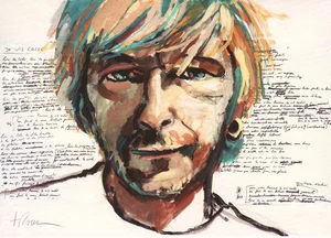 Titouan Lamazou,
lithographies : 

1) 60 X 90 cm, tirage limité à 111 exemplaires, numérotés et signés.
2) 30 X 40 cm, juste signée.
3) 19 X 25 cm.