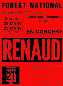 1986,
Forest National,
Belgique.