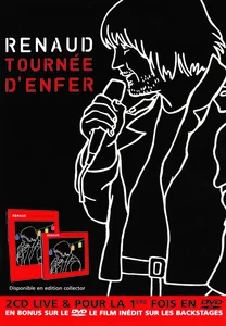 2003,
publicité pour la sortie des CD et DVD de la "Tournée d'enfer".