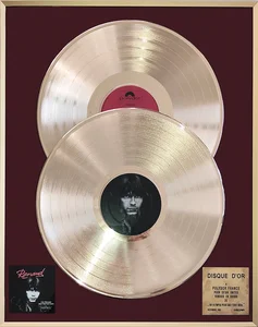 Décembre 1982,
Un Olympia pour moi tout seul,
25 000 unités vendues en Suisse.
Disque d'Or.