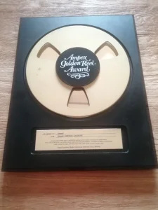 Golden Reel Awards,
Mistral gagnant,
Ampex Recording Media Corporation.
Redwood City, California.