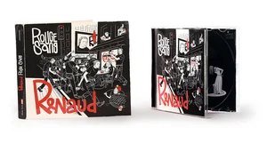 2006,
Rouge Sang,

1) Essai de pochette en papier épais et brillant.
2) Essai de pochette en papier simple et mat, dans le boîtier classique.