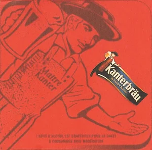1986,
Kanterbräu,
le CD promo reprenant la publicité dont Renaud est l'auteur
et le compositeur.
Ce CD est "artisanal", je pense...