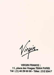 1991, 
Marchand de cailloux,
test pressing.