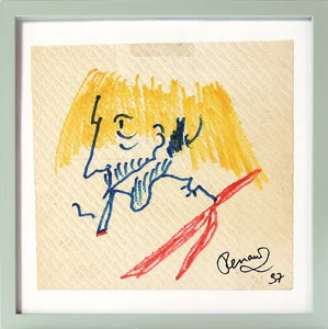 Dessin de Renaud utilisé pour la réalisation du bandana promo du Putain d'argus.