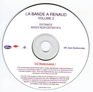Le CD watermarké.