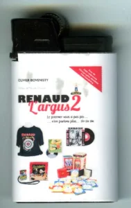 Briquet promo de Cyril Mercier pour l'argus 2,
tirage limitéb à 22.