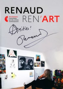 2026,
"Renaud, Ren'art",
40 chansons interprétées par des artistes contemporains,
Togeth'art (Isabelle Gouret),
Maison Elsa Triolet-Aragon (Caroline Bruant).