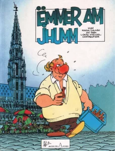 1987,
"La tournée des grands ducs",
Raoul Cauvin et Louis-Michel Carpentier : 
Renaud est dans la BD, version luxembourgeoise.
Éditions Des Archers.